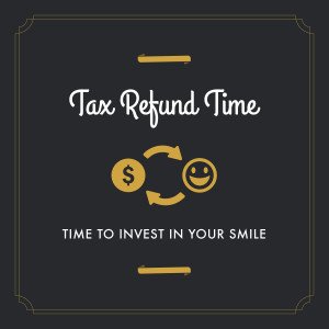 tax refund smile